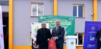 19 Mayıs'ta Çiftçilere Tohumluk Patates ve Kuru Fasulye Dağıtıldı