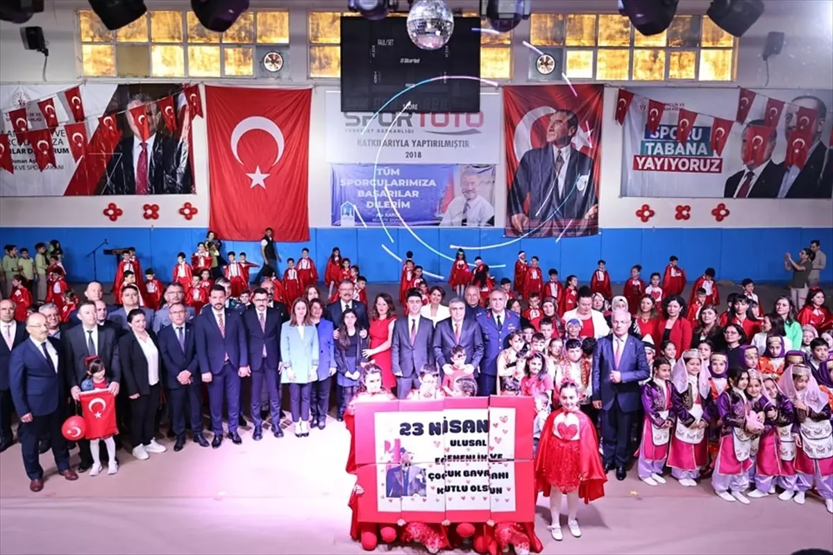 Amasya'da 23 Nisan Ulusal Egemenlik ve Çocuk Bayramı Kutlandı