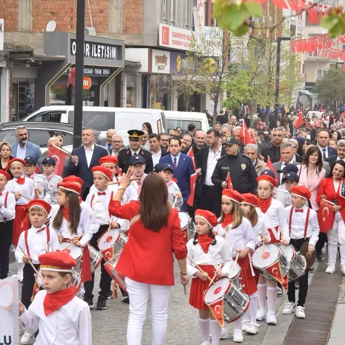 Samsun'da 23 Nisan Ulusal Egemenlik ve Çocuk Bayramı Coşkuyla Kutlandı