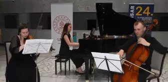 24. Afyonkarahisar Klasik Müzik Festivali'nde Çekya'dan Ars Essendi Üçlüsü Performans Sergiledi