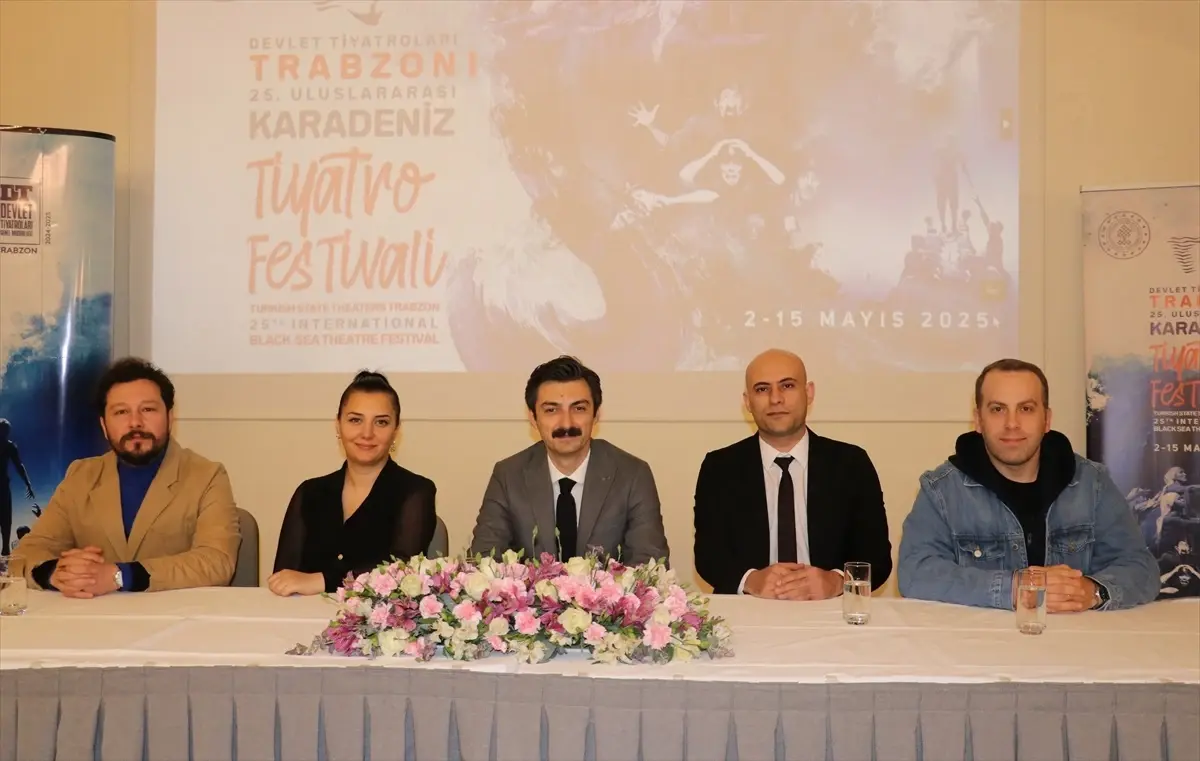 25. Uluslararası Karadeniz Tiyatro Festivali Trabzon'da Başlıyor