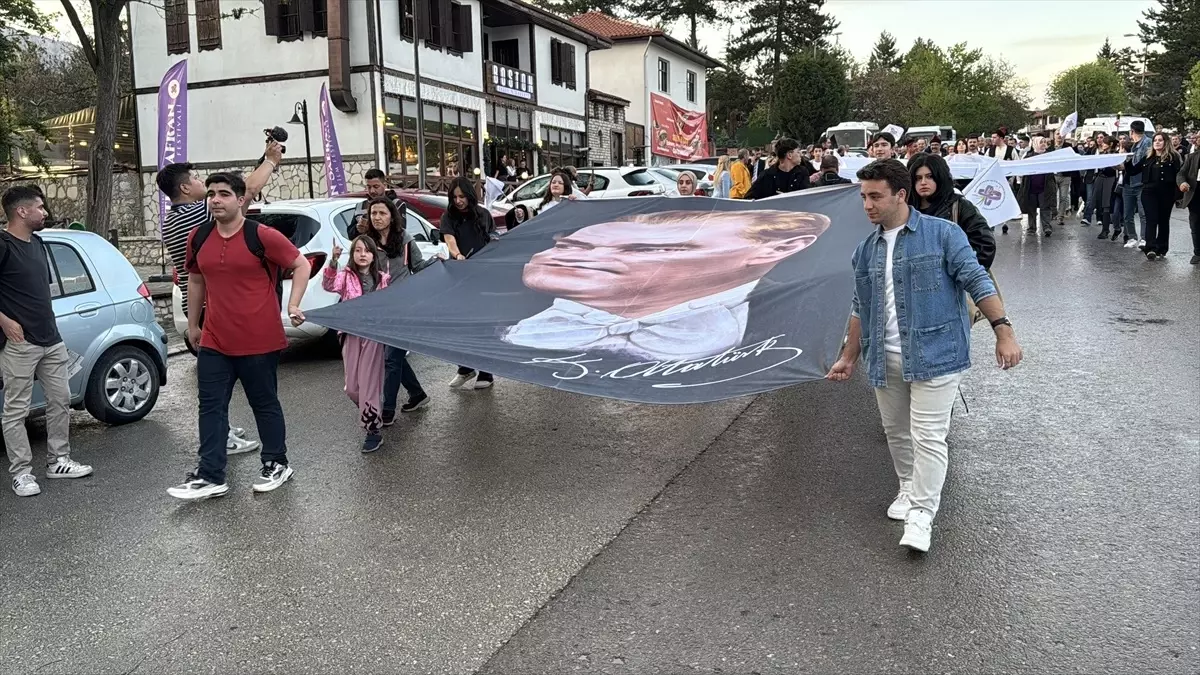 26. Uluslararası Altın Safran Belgesel Film Festivali Yürüyüşü Gerçekleştirildi