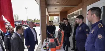 Mansur Yavaş, Afet Eğitim ve Lojistik Merkezi'ni Ziyaret Etti