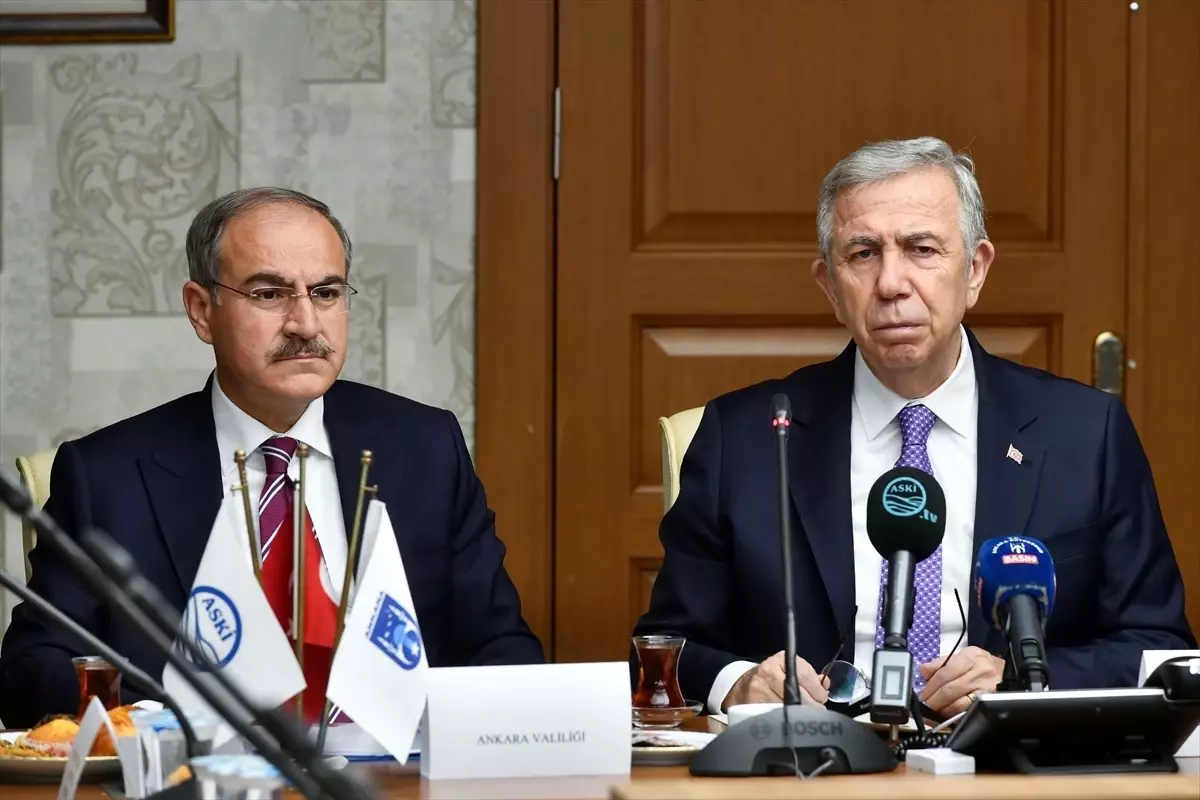 Mansur Yavaş: Ankara'da Su Krizi Kapıda