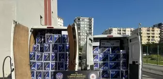 Adana'da 4.8 Milyon Makaron Ele Geçirildi