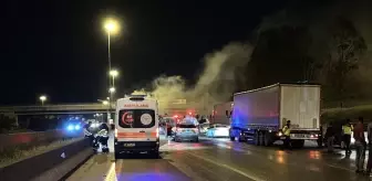 Adana'da Kaza: Alev Alan Cipte 2 Yaralı