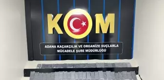 Adana'da Kaçak Tütün ve Cep Telefonu Operasyonu: 4 Gözaltı