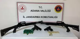 Adana'da Ruhsatsız Silah Operasyonu: İki Şüpheli Gözaltına Alındı