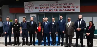 Adana Valisi Köşger, Ruh Sağlığı Hastanesini Ziyaret Etti
