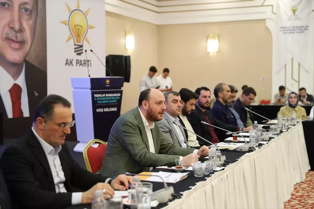 AK Parti İl Koordinatörleri Çalışma Kampı Kızılcahamam'da Başladı