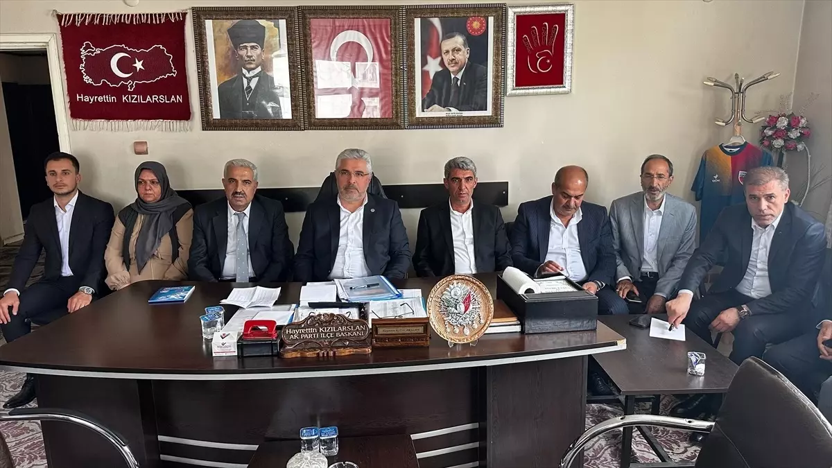 AK Parti Milletvekili Ersan Aksu Çermik'te Ziyaretlerde Bulundu