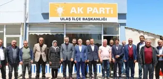 AK Parti Sivas İl Başkanı Yusuf Tanrıverdi Ulaş İlçesini Ziyaret Etti