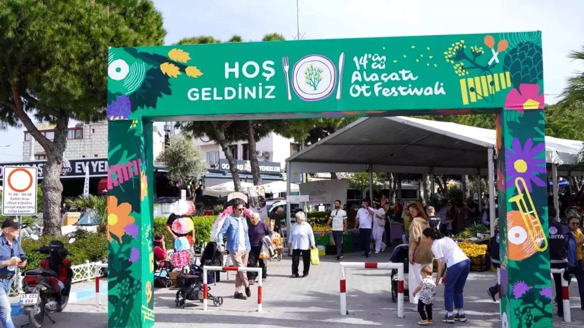 14. Alaçatı Ot Festivali Ziyaretçilerini Ağırlıyor