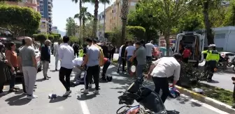 Alanya'da Motosiklet Kazası: 2 Yaralı
