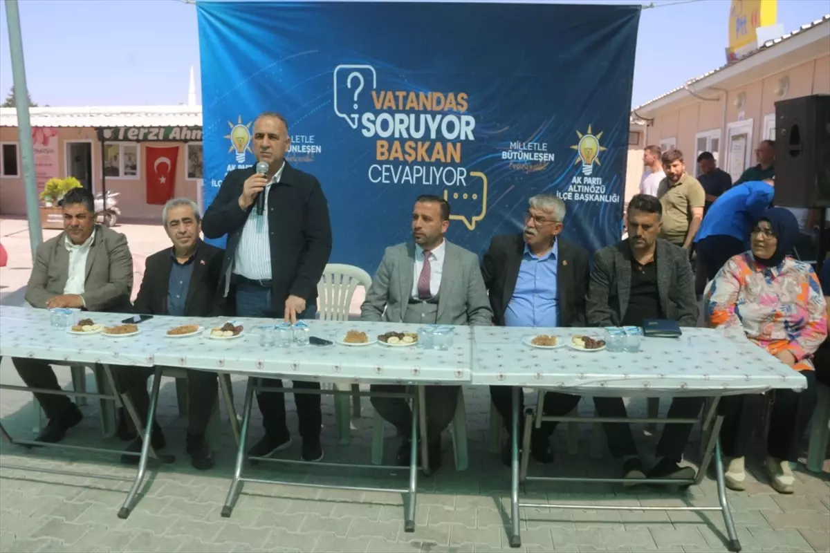 Başkan Sarı, Vatandaşların Taleplerini Dinledi