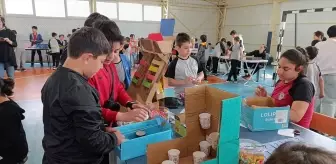 Amasya'da Öğrenciler Geri Dönüşümle Hıdırellez'i Kutladı