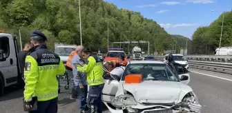 Bolu Dağı Tüneli'nde feci kaza: 3 yaralı