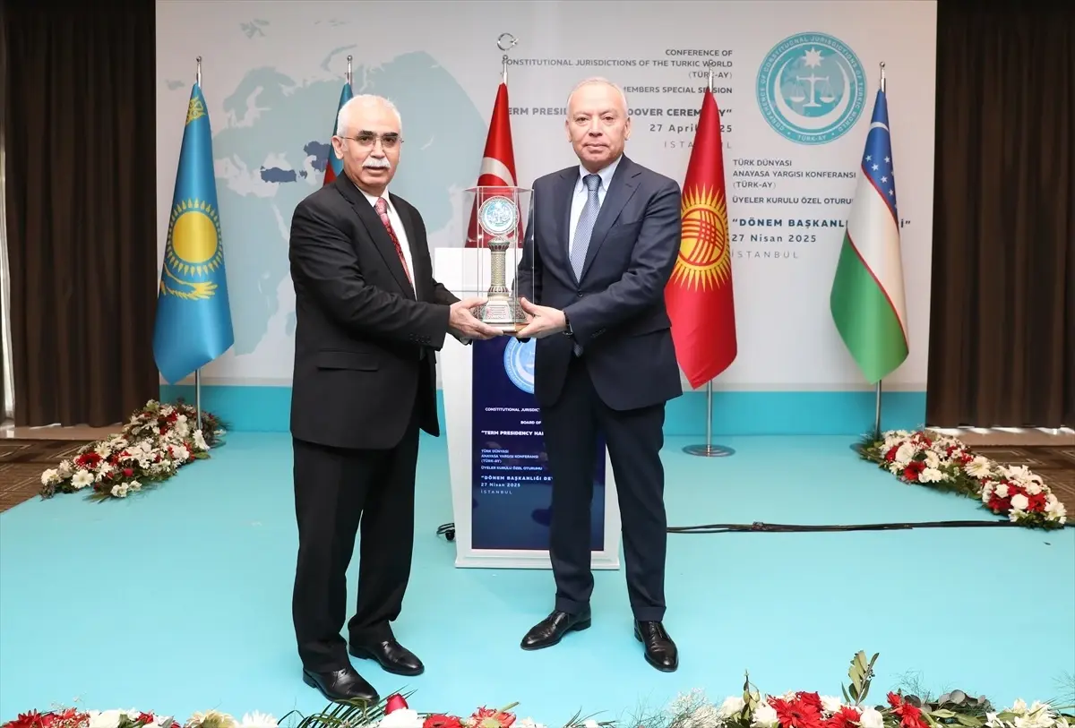 Anayasa Mahkemesi TÜRK-AY Dönem Başkanlığını Azerbaycan'a Devretti