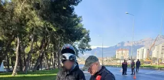 Antalya'da Motosiklet Kullanıcılarına Yönelik Denetim Uygulaması