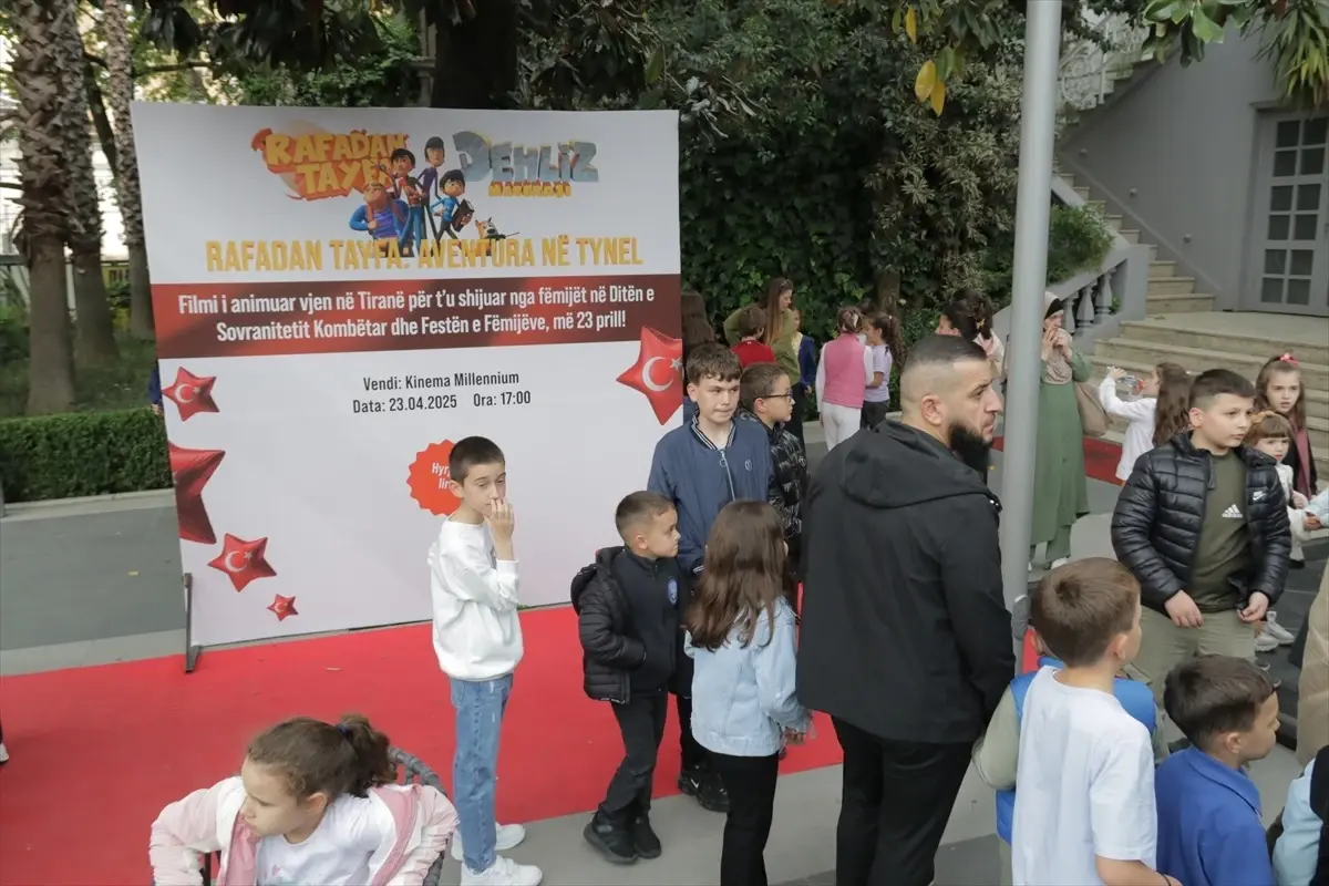Arnavutluk'ta 23 Nisan Çocuk Bayramı Etkinlikleri