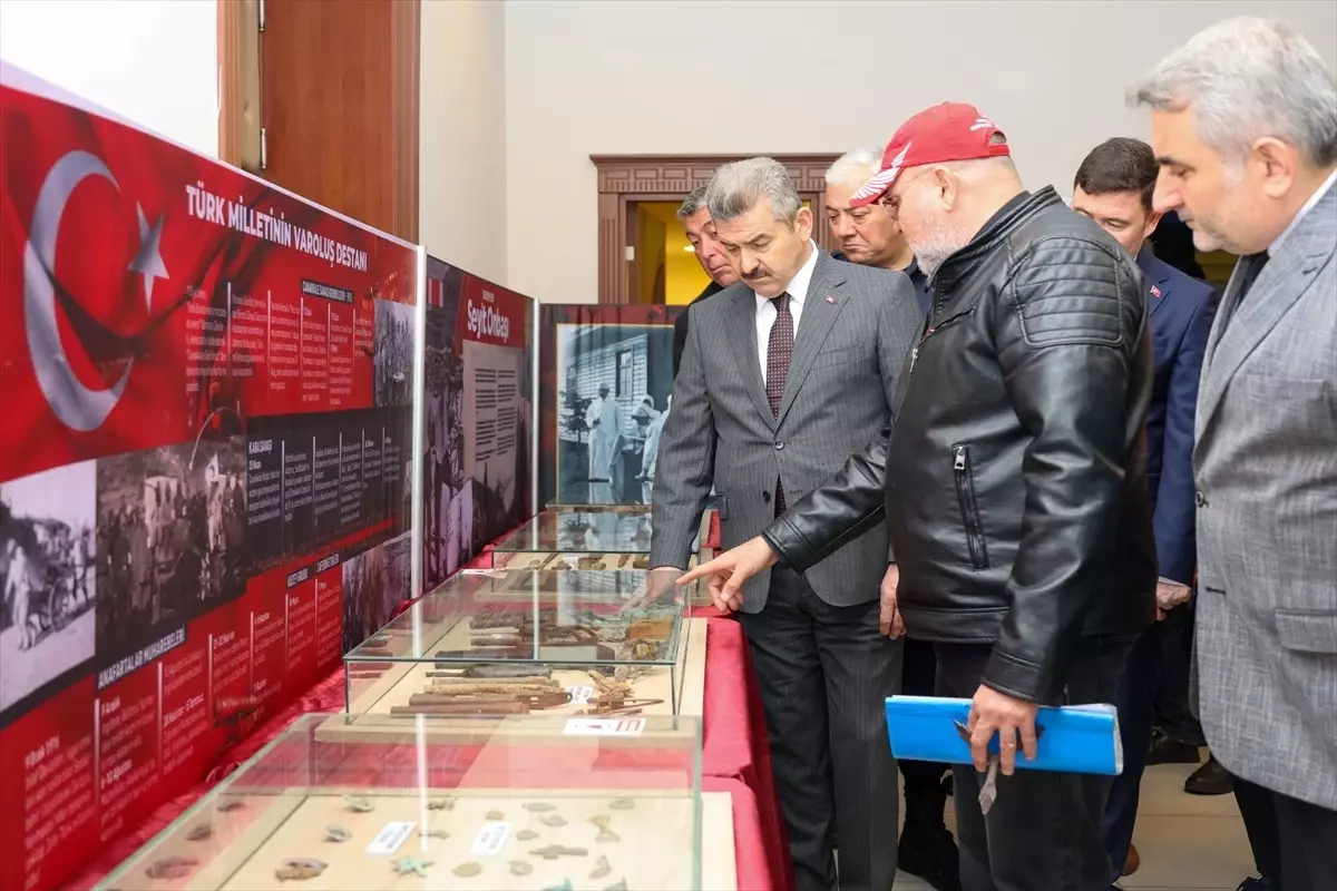 Çanakkale Savaşları Gezici Müzesi Artvin'de Ziyaretçilerini Ağırlıyor