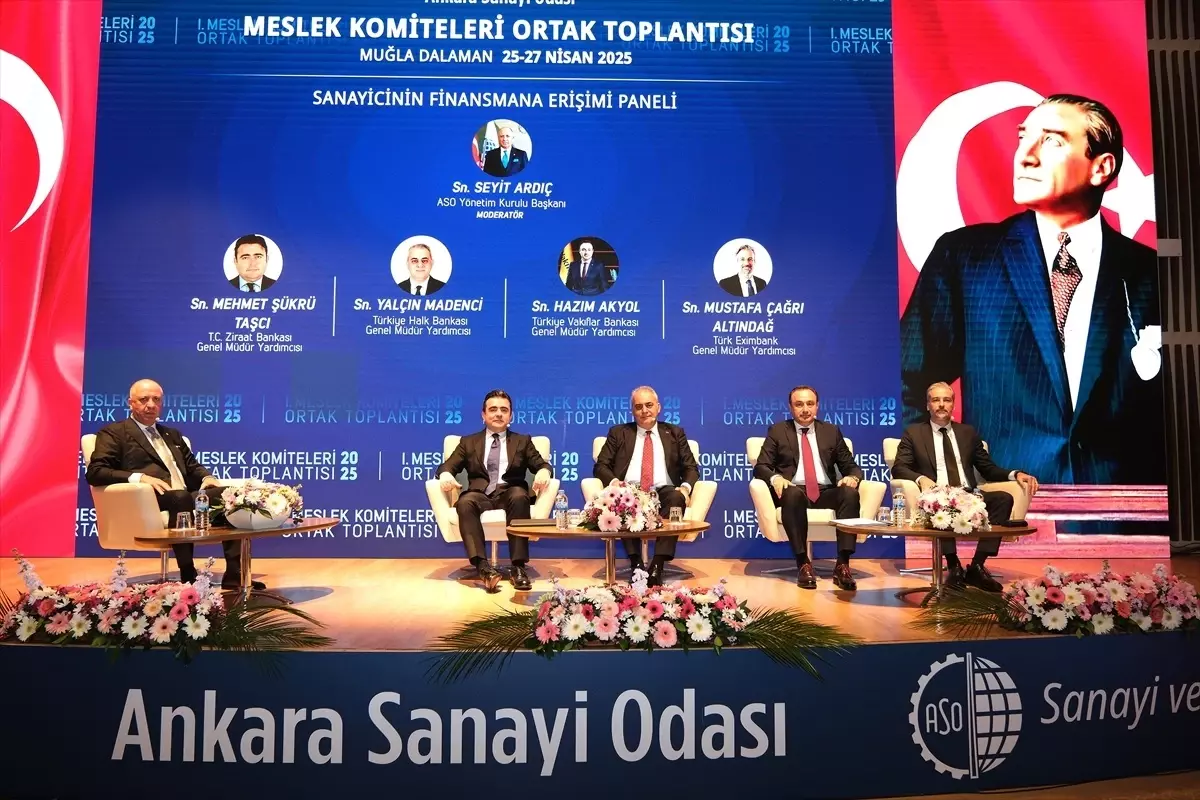 ASO Meslek Komiteleri Ortak Toplantısı'nda sanayicinin finansmana erişimi ele alındı