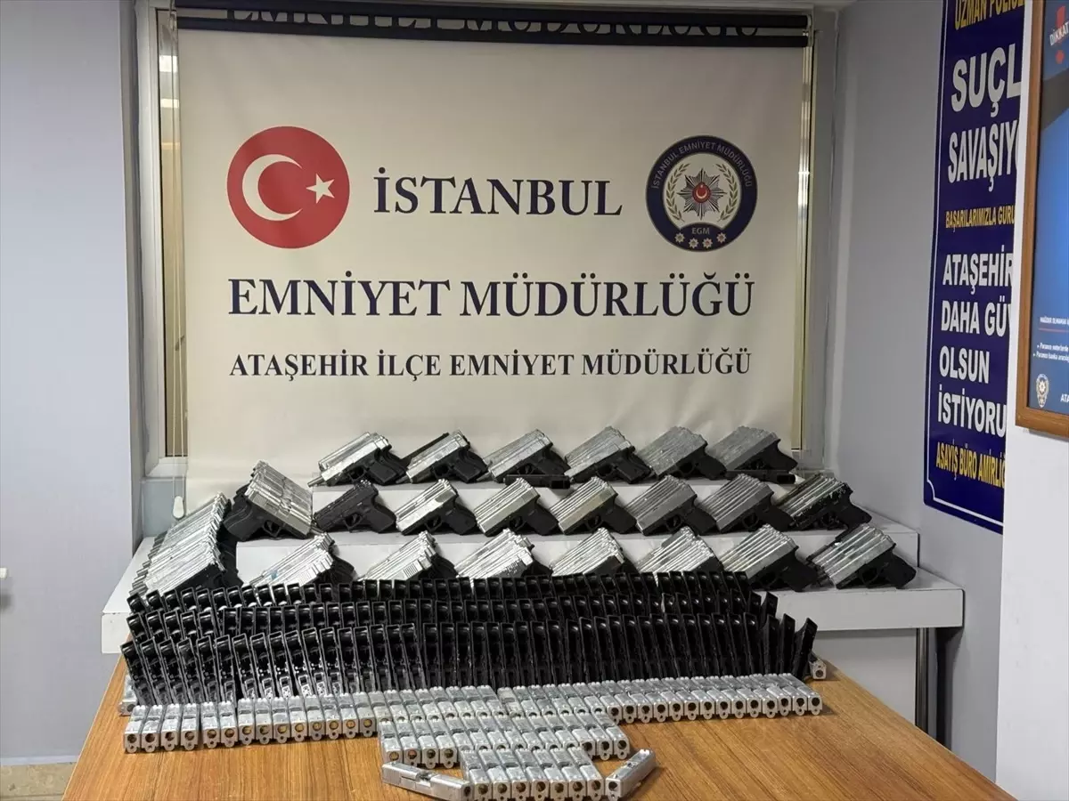 Ataşehir'de Silah Ticareti Yapan Şüpheli Tutuklandı