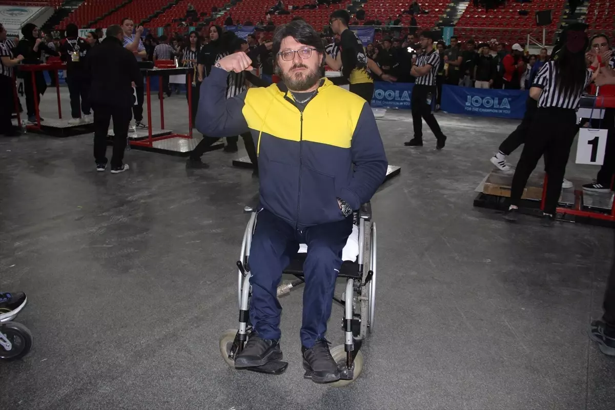 Bilek Güreşi Şampiyonu Gökhan Seven, 41. Birinciliğini Aldı