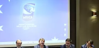 Avrupa Kadınlar Voleybol Kulüpler Birliğinin kuruluş resmi lansmanı, İstanbul'da yapıldı