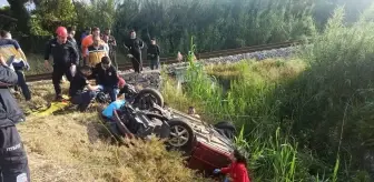 Sultanhisar'da Otomobil Devrildi, 1 Ölü