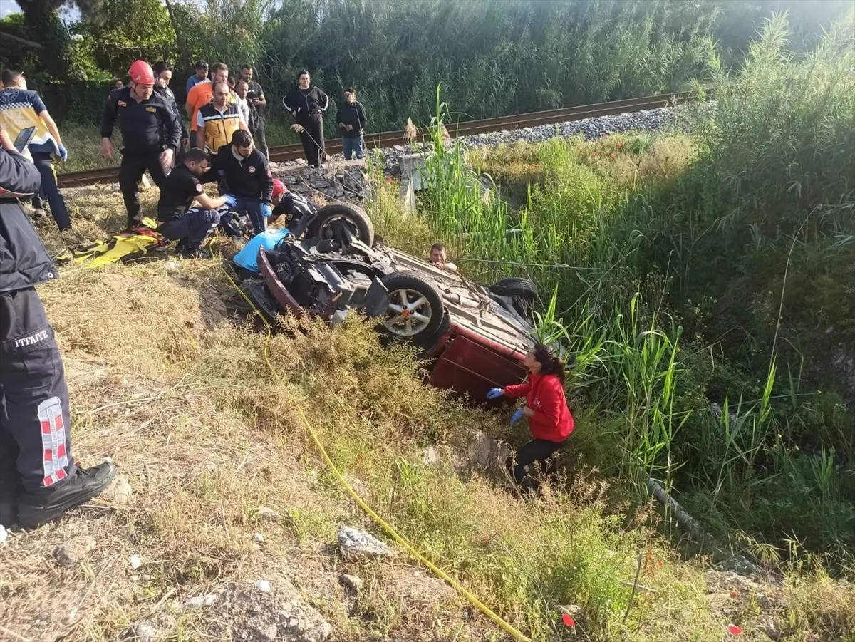 Sultanhisar'da Otomobil Devrildi, 1 Ölü