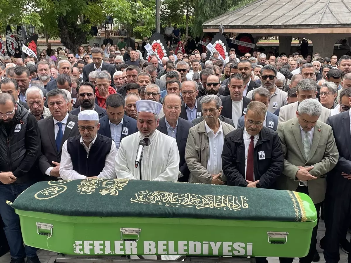 Aydın'da Gazeteci Erman Çetin'in Cenaze Töreni