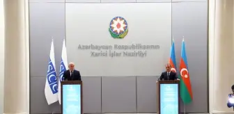 AGİT Genel Sekreteri Feridun Sinirlioğlu Azerbaycan'da
