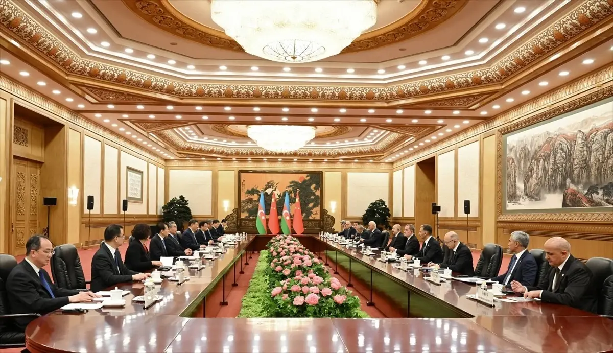 Azerbaycan ve Çin Arasında Stratejik Ortaklık Anlaşmaları İmzalandı