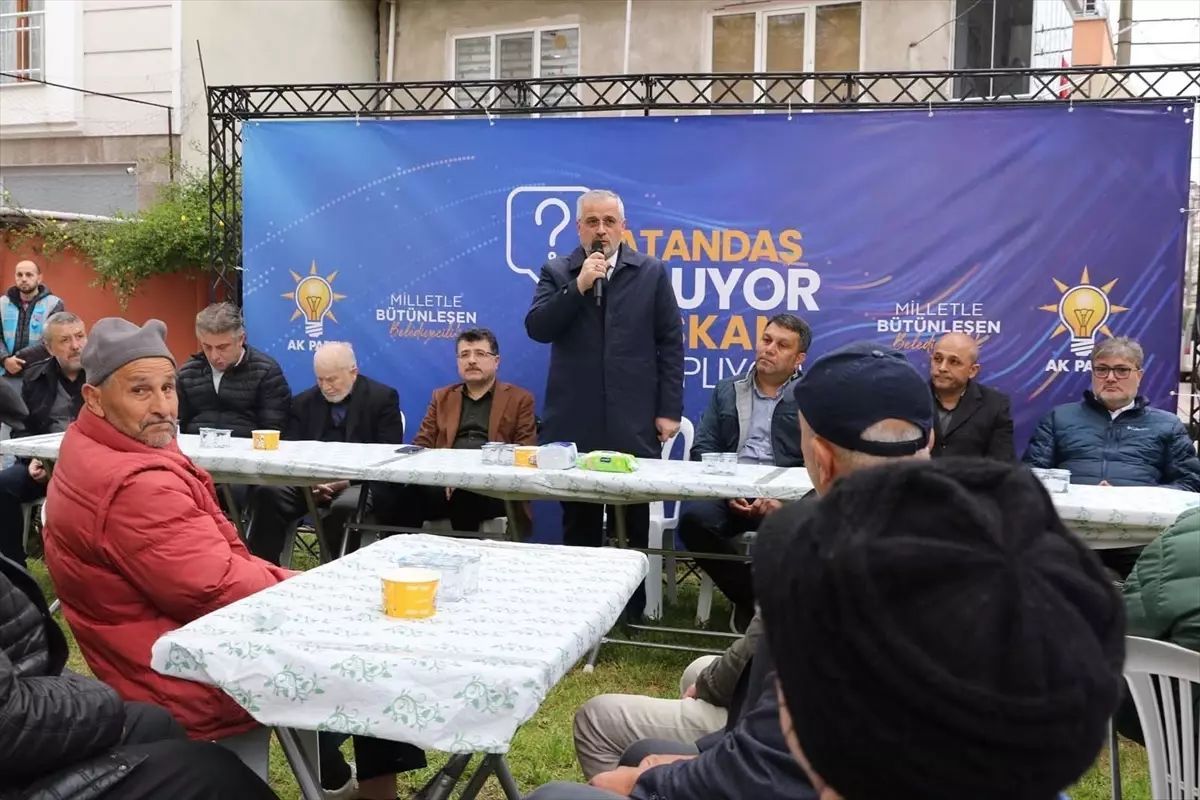 Bafra Belediye Başkanı Kılıç, Tabakhane Mahallesi'nde Vatandaşlarla Bir Araya Geldi
