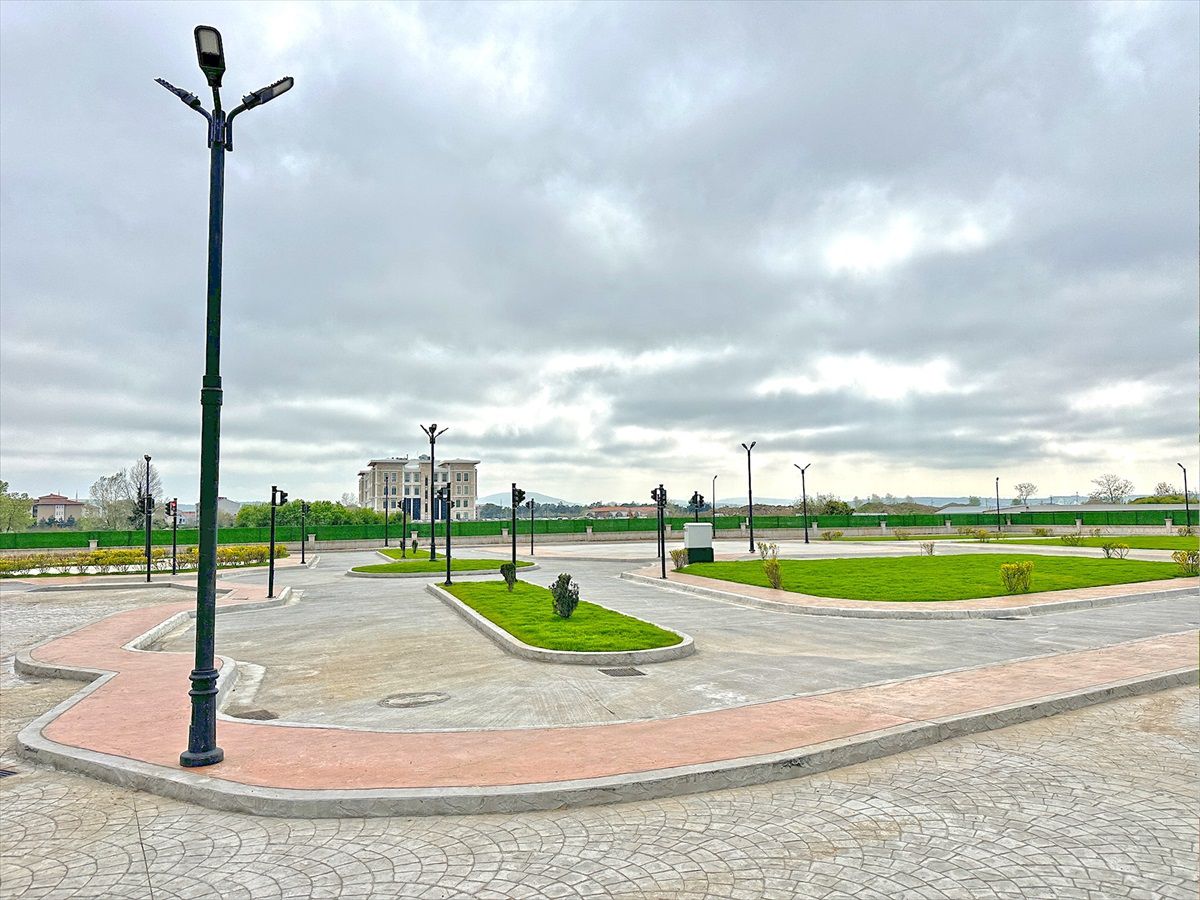 Bafra'da Çocuk Trafik Eğitim Parkı Projesi Tamamlanmak Üzere