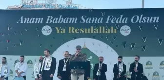Bağcılar'da Mevlid-i Nebi Etkinliği: Filistin'e Destek Sloganı