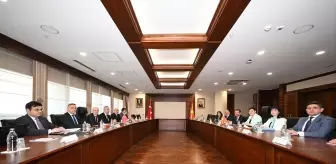 Bakan Şimşek, Kuzey Makedonya Heyeti ile Görüştü