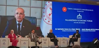 Bakan Şimşek, Palandöken Ekonomi Forumu'na videolu mesaj gönderdi Açıklaması