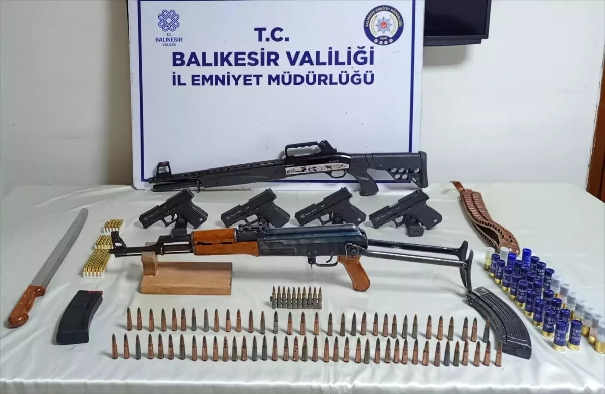 Balıkesir'de Silah Kaçakçılığı Operasyonu: 1 Tutuklama