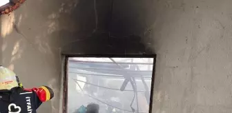Balıkesir'de Mandırada Çıkan Yangın Söndürüldü