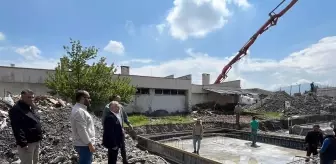 Kayseri'de Yeni Cami İnşaatı Devam Ediyor