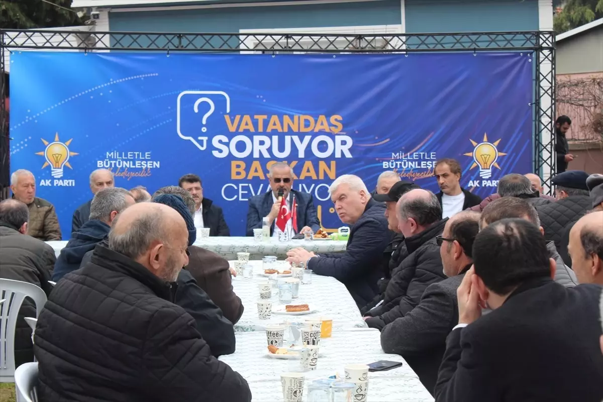 Bafra'da 'Vatandaş Soruyor, Başkan Cevaplıyor' Etkinliği Düzenlendi