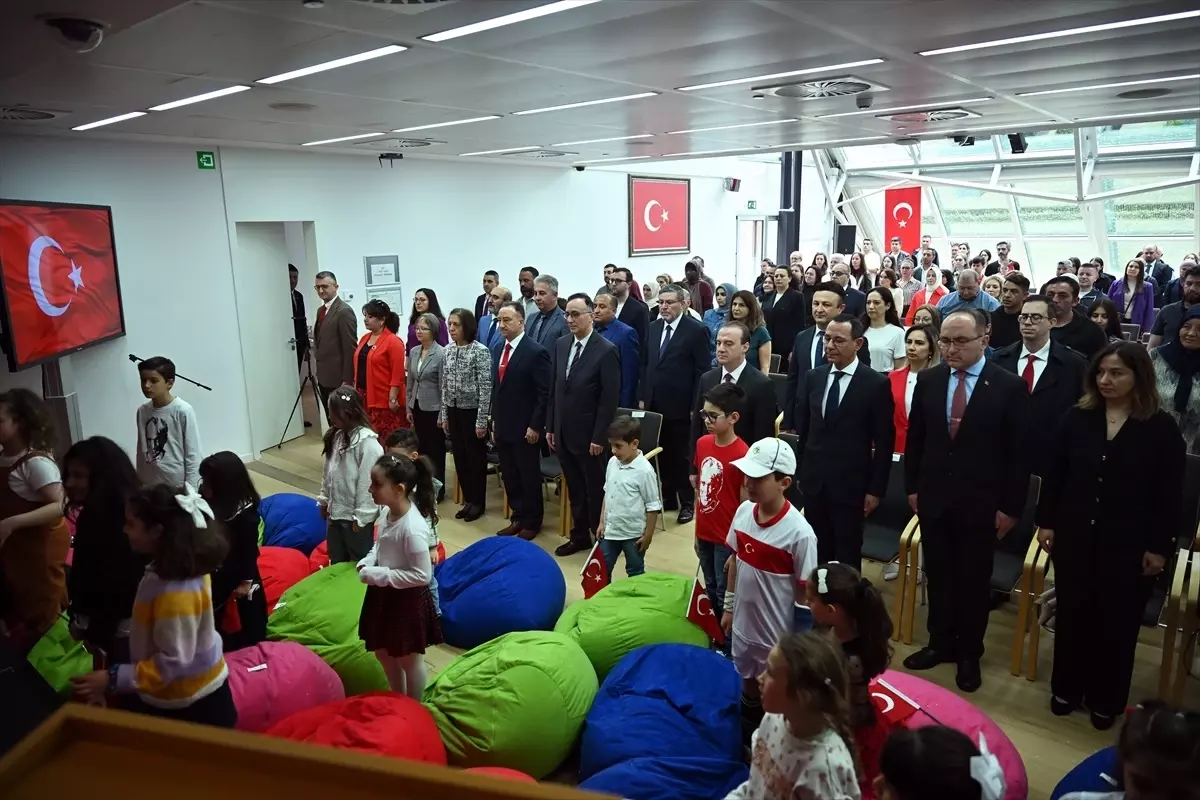 Belçika'da 23 Nisan Ulusal Egemenlik ve Çocuk Bayramı kutlandı