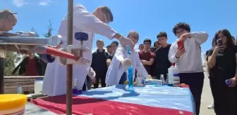Beypazarı'ndaki Fen Lisesi Öğrencilerinin Bilişim Sergisi