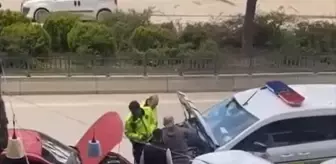 Trafik Ekiplerinden Vatandaşa Akü Takviyesi