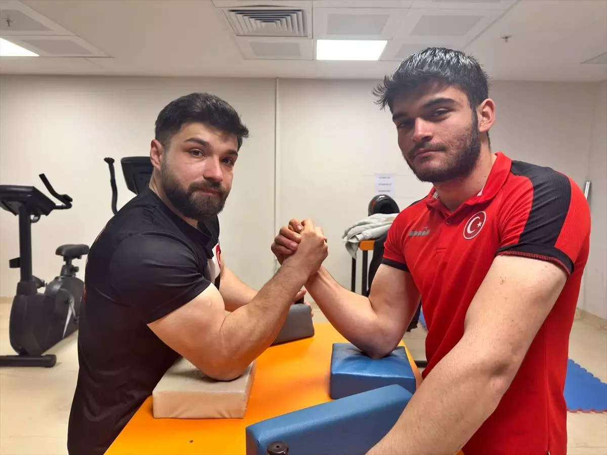 Bilek Güreşi Şampiyonu Ali ve Hasan, Avrupa ve Dünya Şampiyonası'na Hazırlanıyor