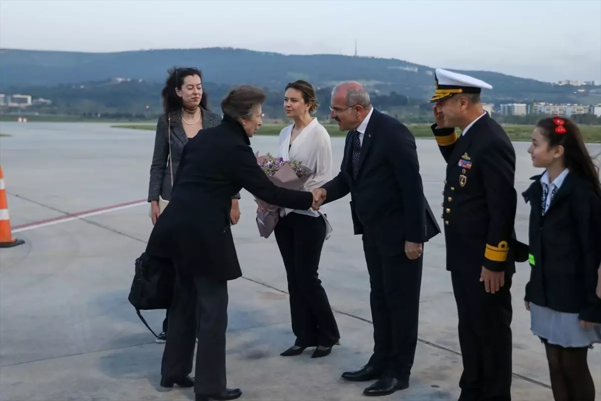 Prenses Anne, Çanakkale'yi Ziyaret Etti