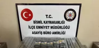 Diyarbakır'da Kaçak Sigara ve Tabanca Fişeği Ele Geçirildi
