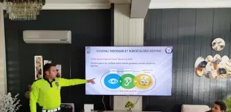 Boyabat'ta Motosiklet Sürücülerine Güvenli Sürüş Eğitimi